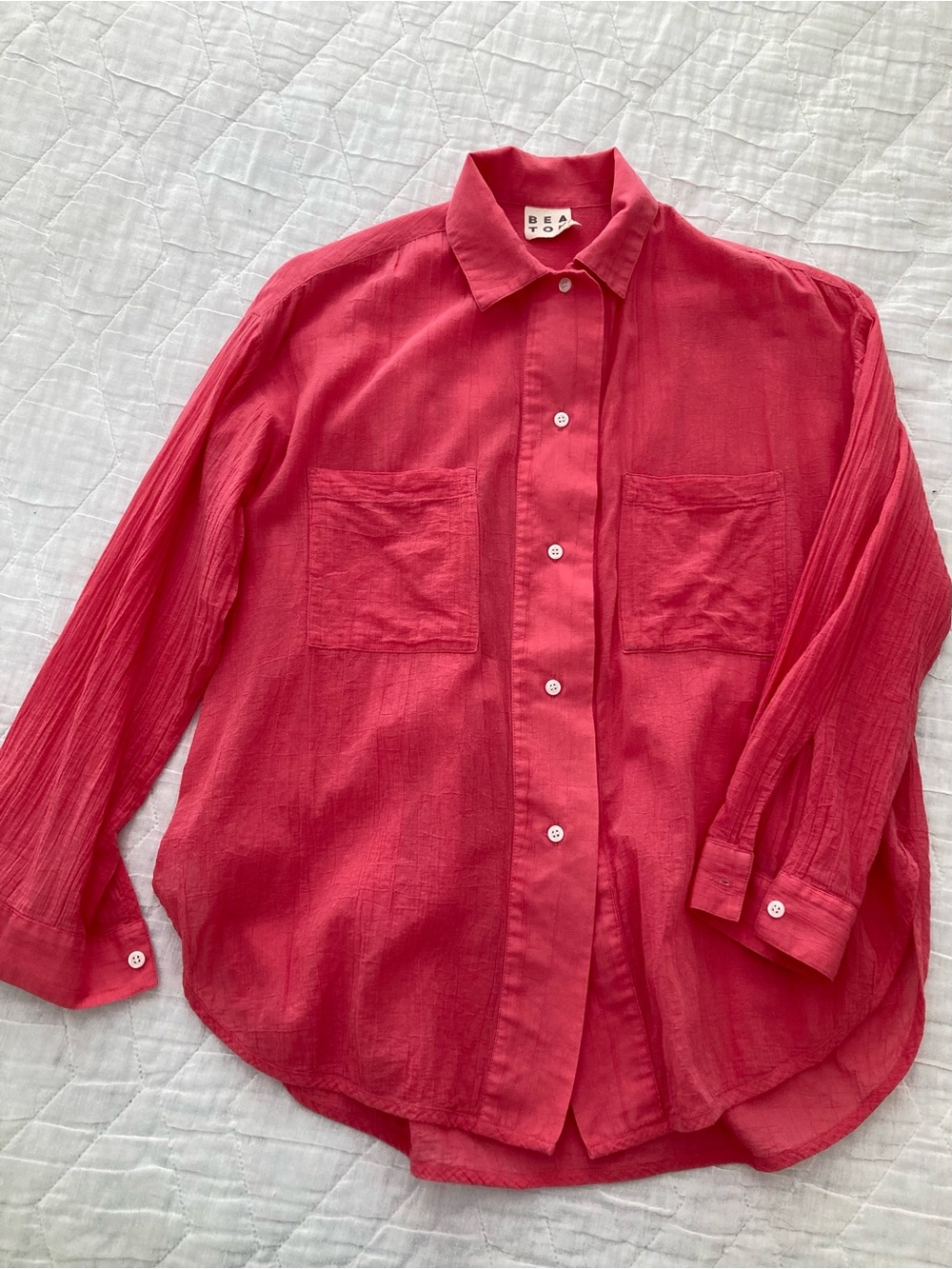 BEATON LINEN Genoa Shirt S - Picture 7 of 8